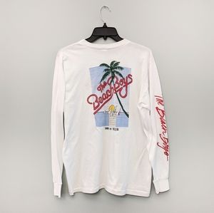 Beach Boys Tour 1985-86 Long Sleeve T-Shirt Top Concert Vintage Graphic Tee
